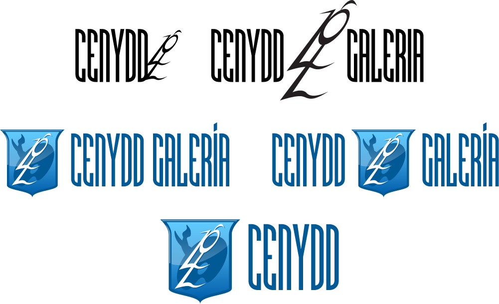 Cenyd Galeria Logos - First Versions