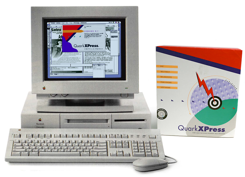 Macintosh Quadra 610 and QuarkXPress 3.31